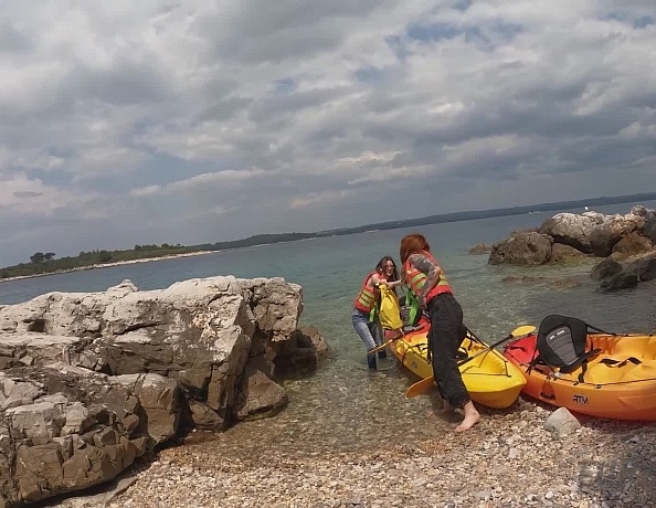 Kayaking To A Remote Island And Hiking Nude On Vacation With Rebeka Ruby And Cheri